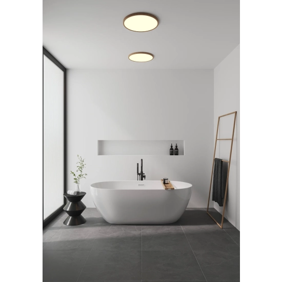 Oja 29 IP54 2700K Dim Ceiling light Wood Foil Nordlux 50056104 - zdjęcie produktu